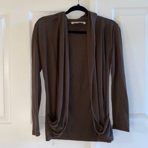 Aeropostale Bluenotes Olive Green Soft Light Cardigan